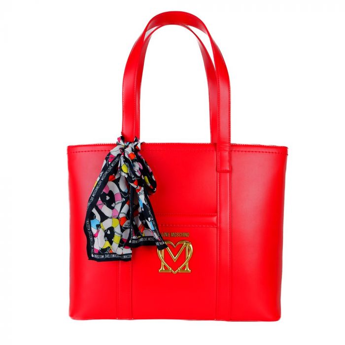 Love Moschino Red Shoulder Bag