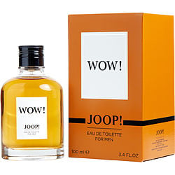 Joop Wow Eau de Parfum bottle showcasing luxurious design and bold masculine fragrance with notes of cardamom, rose, and musk.